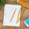 Pen+Gear #2 HB Unsharpened Wood Pencils, Yellow, 24 Count