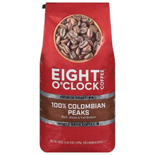 Eight O'Clock Medium Roast Whole Bean Coffee, 100% Colombian Peaks (38 Oz.)