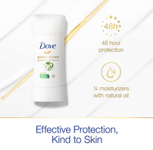 Desodorante Dove Advanced Care Cool Essentials, paquete de 4.