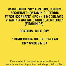Nido Fortificada Mezcla de bebida en polvo Leche entera en polvo con vitaminas y minerales Envase, 4.85 libras.