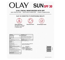 Olay Sun Hidratante Facial 3 en 1 con FPS 30, 1.7 oz., paquete de 2.