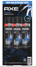 Desodorante corporal Axe Phoenix para hombre, paquete de 3 unidades.