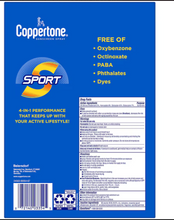 Spray protector solar Coppertone Sport de amplio espectro SPF 30, paquete de 3/6.9 oz.