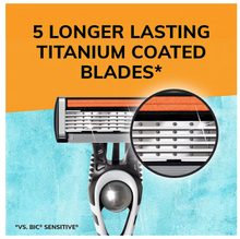 BIC Flex 5 Titanium-Coated Disposable Razor for Men, 9 ct.