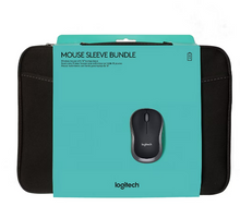 Funda para portátil Logitech con ratón incluido - Negro