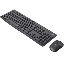Combo de teclado y ratón inalámbricos silenciosos Logitech MK295 - Grafito