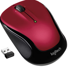 Ratón inalámbrico Logitech M325s - Rojo
