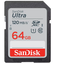 Tarjeta SD SanDisk Ultra UHS-I de 64 GB