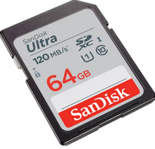 Tarjeta SD SanDisk Ultra UHS-I de 64 GB