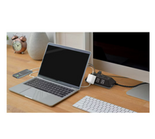 Paquete combinado de regleta/protector contra sobretensiones Philips de 17 tomas - Negro/Gris