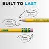 Ticonderoga Wood Pencils, Unsharpened, #2HB .3 mm Lead, Yellow, 12 Count