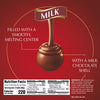 Lindt LINDOR Milk Chocolate Candy, 5.1 oz Bag