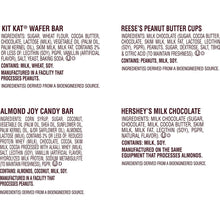 Hershey Assorted Chocolate Snack Size Candy, Variety Bag 15.57 Oz, 30 Pieces - Brands For Less USA