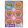 Hubba Bubba Bubble Gum Candy, Variety Pack, 6-Foot Roll, 12 ct.