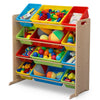 Delta Children Kids Toy Storage Organizer with 12 Plastic Bins - Multi