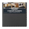 Gray Diamond Plate Foam Floor Tiles, 6-Pack – Interlocking Mats by Best Step