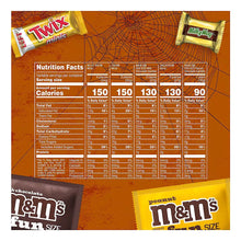 M&M's, Snickers & More Chocolate Halloween Candy Variety Bag, 110 ct.