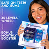 Crest 3DWhitestrips Professional Effects Advanced and Supreme Bright Boost At-Home Teeth Whitening Kit