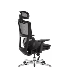 Berkley Jensen Ergonomic Mesh Office Chair with Headrest and Footrest - Black