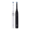 Oral-B iO Series 2 Deep Clean Rechargeable Electric Powered Toothbrushes, Pure White, Night Black, 2 ct.