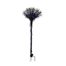 Berkley Jensen 50" Plastic Witch Broom Greeter with Waterproof LED Light