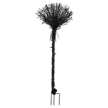 Berkley Jensen 50" Plastic Witch Broom Greeter with Waterproof LED Light