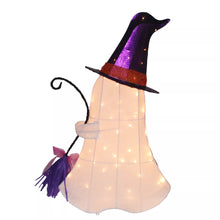 Berkley Jensen 36" Pre-lit White Ghost With Broom