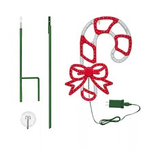 Berkley Jenson 16" Hi-Vibrant Candy Cane With Bow