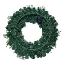 Berkley Jensen 28" Faux Floral Wreath with LED Lights
