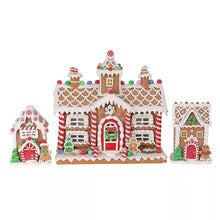Berkley Jensen Clay Dough LED Gingerbread House -Set of 3