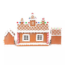 Berkley Jensen Clay Dough LED Gingerbread House -Set of 3