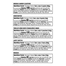 Nerds Gummy Clusters, Trolli, Sweetarts & More Halloween Variety, 185 ct.