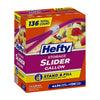 Hefty Gallon Storage Slider Bags, 136 ct.