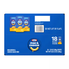 Kraft Original Mac & Cheese Macaroni and Cheese Dinner, 18 ct./7.25 oz.