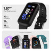 iTOUCH Active 5 Smartwatch - Black Silicone with Nylon Strap