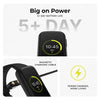 iTOUCH Active 5 Smartwatch - Black Silicone with Nylon Strap