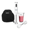 Cuisinart Smart Stick Immersion Blender with Whisk, Storage Bag, and Mixing Cup