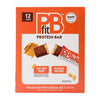 PBfit Peanut Butter Chocolate Protein Bars, 40/30/30 Macros, 24g Plant-Based Protein, 12 pk./2.47 oz.