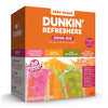 Dunkin' Refreshers Drink Mix Variety Pack, Singles To Go, 80mg Caffeine, 50 ct.