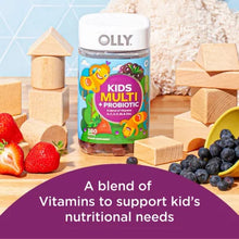 OLLY Kids Multivitamin + Probiotic Gummy, Berry (160 Ct.) - Brands For Less USA
