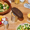 Beautiful Hands-Free Automatic Battery Powered Electric Can Opener, Chocolate by Drew Barrymore