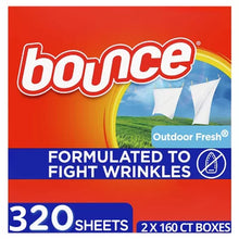 Bounce Fabric Softener Dryer Sheets, Outdoor Fresh (160 Ct./Pk., 2 Pk.) - Brands For Less USA