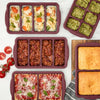 MIU Silicone Freezer Trays with Lids, 5-pack