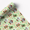Mah Melanin Santa's List Premium Wrapping Paper, 4 pk.