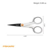 Fiskars 5" Micro-Tip Premier Scissors 5" with Softgrip