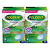 Polident Rapid Clean Dental Appliance Cleanser Tablets, 102 count, 2-pack