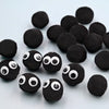 Hello Hobby Black Craft Pom Poms, 80 Piece