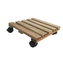 Style Selections 12-in L x 12-in D x 3.2-in H Brown Plant Caddy