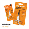 Fiskars 5" Micro-Tip Premier Scissors 5" with Softgrip