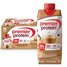 Premier Protein 30g High Protein Shake, Café Latte 11 fl. oz., 15 pk.